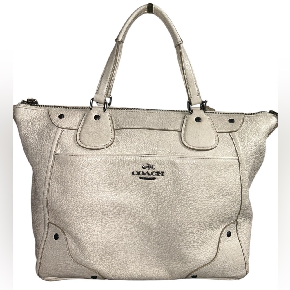 Guc Coach Mickie Leather Satchel